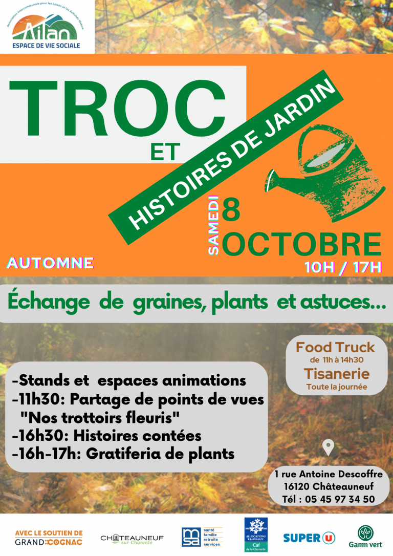 Le troc jardin revient à AILAN