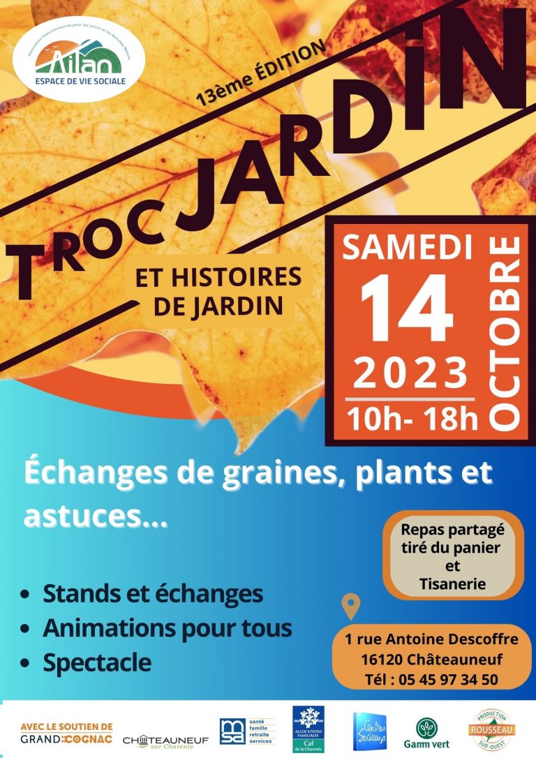 Le troc jardin revient à AILAN  !